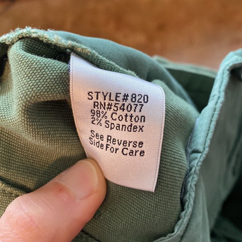 Cabi
olive green flat front chino khaki pants - Picture 6 of 8